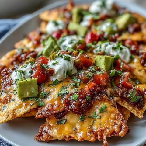 Summer Party Nacho Board