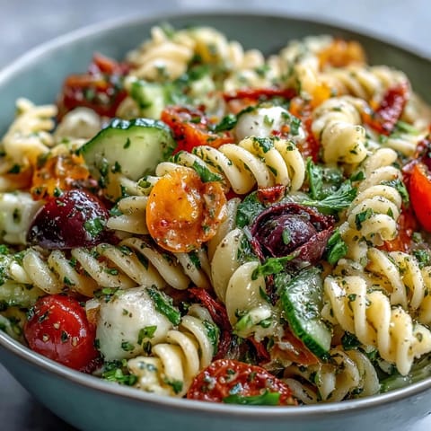 Easy Picnic Pasta Italian Dressing