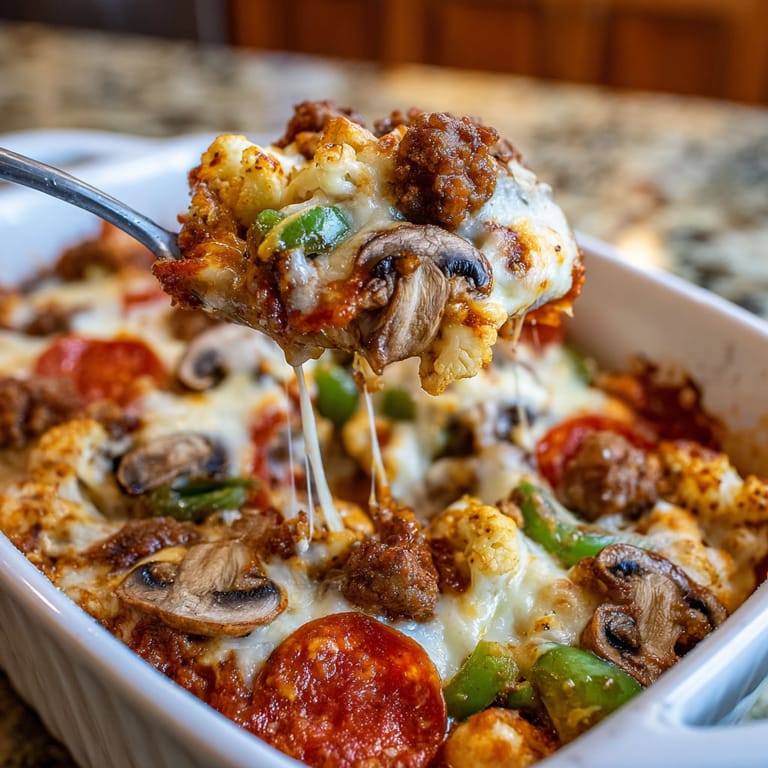 A bowl of food with a spoon in it.