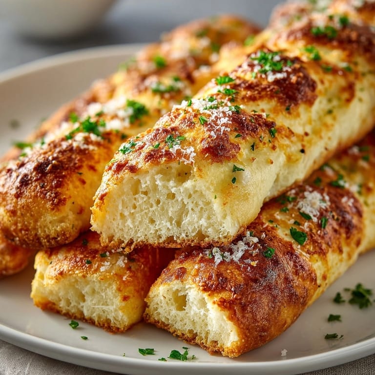 Easy 2-Ingredient Dough Breadsticks recipe: soft, savory comfort food, baked until perfectly golden.