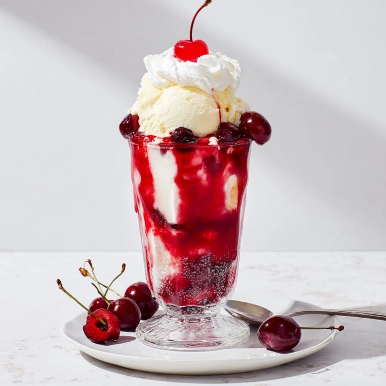 Cool, bubbly Homemade Fruit Soda Floats, a delightful dessert with vibrant colors and rich ice cream.