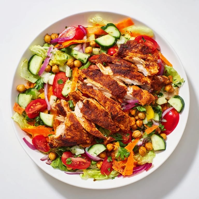 Savory, shredded chicken salad made with budget-friendly cuts and a refreshing lemon dressing.