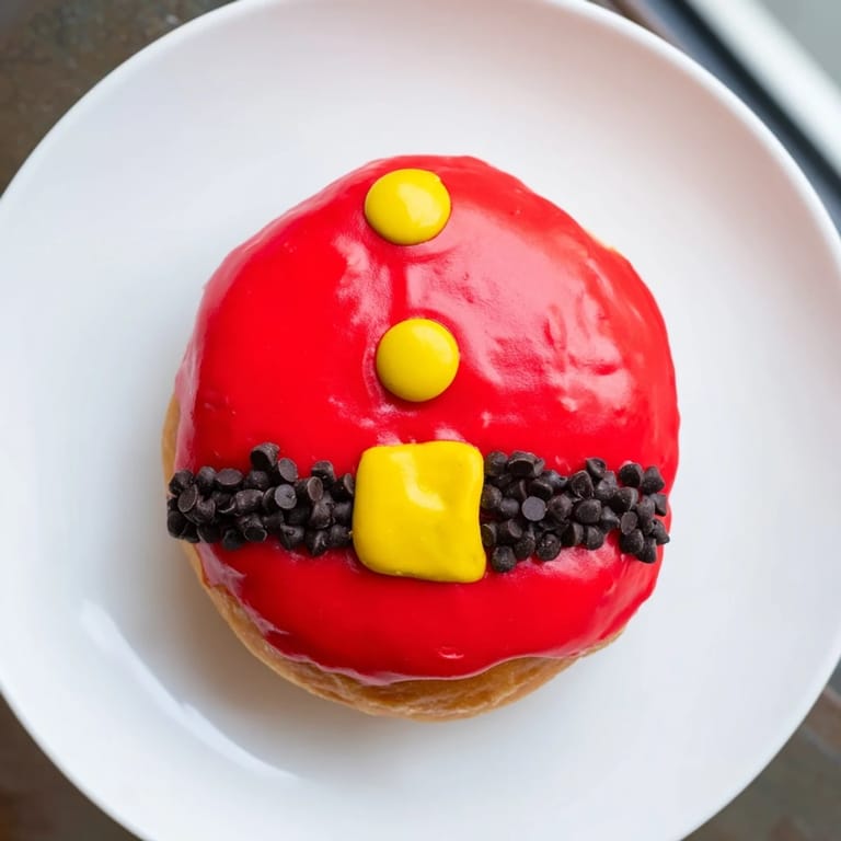 Warm, homemade Santa Belly Donuts, a cheerful holiday dessert, fresh from the frying pan.