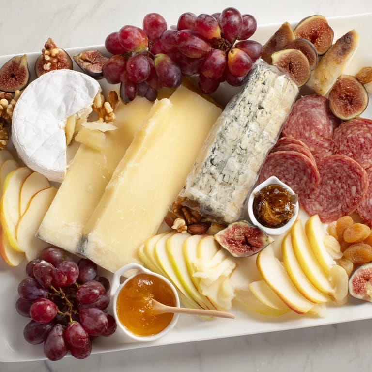 This gorgeous 2026 Wine Pairing Board displays creamy Brie, grapes, and salami, ready to be enjoyed with pairings.