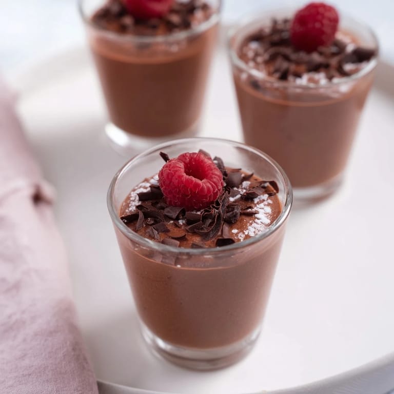 Airy and smooth, these chocolate mousse dessert cups offer a perfect individual portion of flavor.