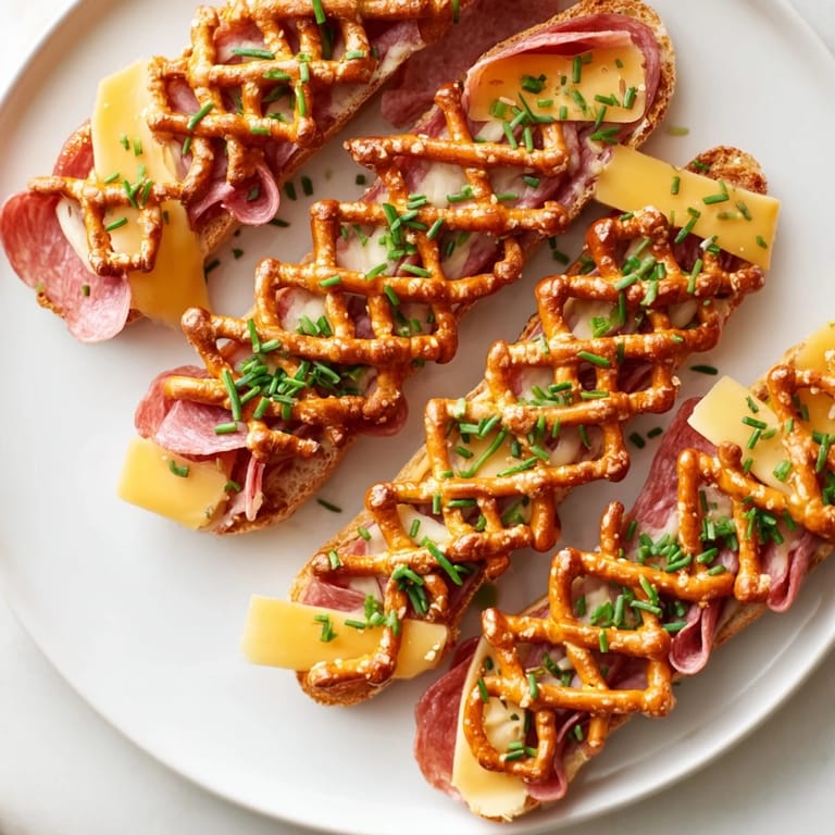 This delicious Lattice Window appetizer offers a delightful mix of flavors and textures, perfect to share.