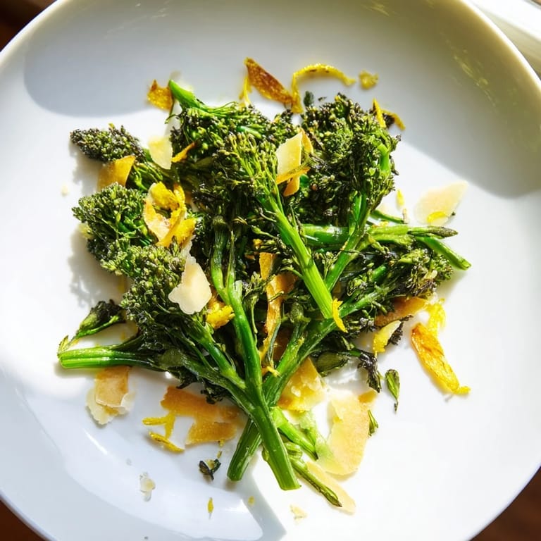 Tender, charred broccolini tossed in a zesty dressing – presenting a perfect summer salad.