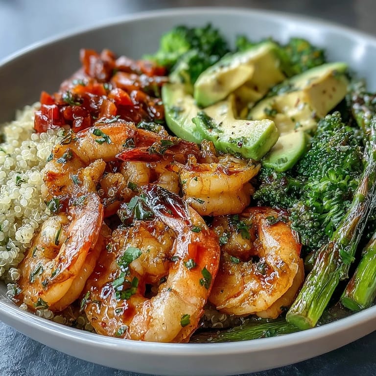 Delicious Rainbow Vegetable Detox Bowl topped with balsamic dressing, ready to eat.