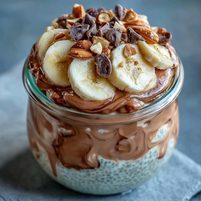 Enjoy this healthy, vegetarian and gluten-free dessert or snack with chocolate chips and a spoon ready to serve.