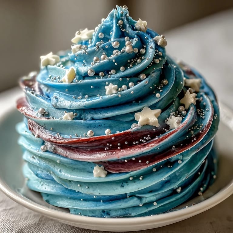 Galaxy Graduation Cake with edible stars, a celestial dessert masterpiece.